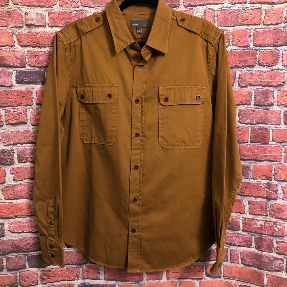 Vince Button Down Shirt Men’s Large Casual Career